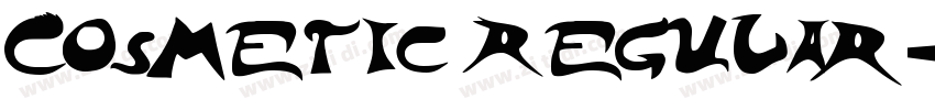 Cosmetic Regular字体转换